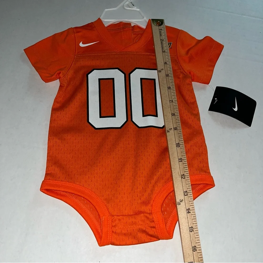 Nike OSU Cowboys Infant NCAA College Football Jersey Bodysuit 3/6‎ Months New